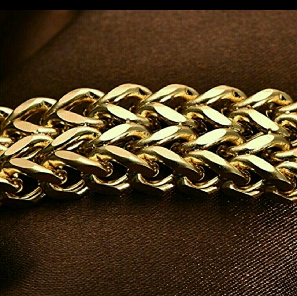 A5 NEW  Gold Stainless Steel Bracelets.  - Picture 8 of 8